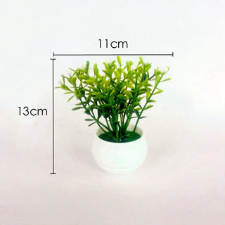Mini Artificial Aloe Plants Bonsai Small Simulated Tree Pot Plants Fake Flowers Office Table Potted Ornaments Home Garden Decor ALODIA STORE