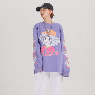 EXTREME Long Sleeve Women's Harajuku Cute Kawaii Clothes Oversized ALODIA STORE