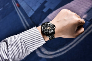 PAGANI DESIGN Stainless Steel Waterproof Mechanical Watch Top Brand Sapphire Glass Automatic Watch Luxury Business Men Watch ALODIA STORE