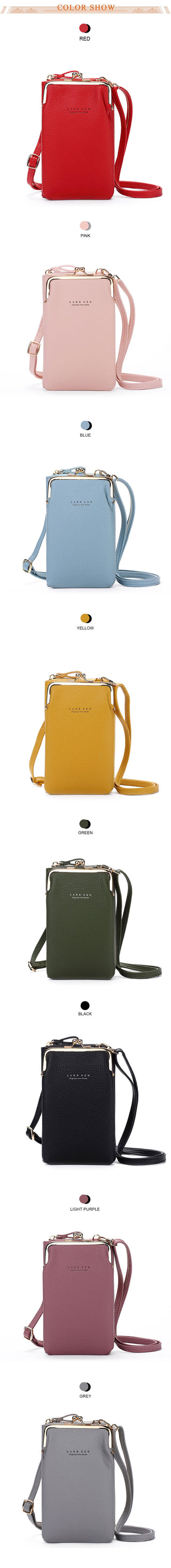 Geestock Women Crossbody Phone Bag wallet for Lady ALODIA STORE