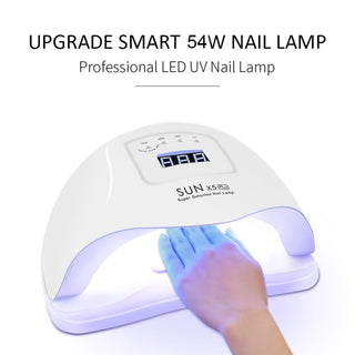 Nail Set with Nail Lamp Manicure Set 40/30/20/10 Color UV Polish ALODIA STORE