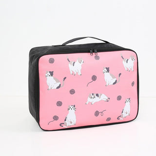 New Travel Cartoon Cosmetic Bag Portable Women Makeup Cases Large Capacity ALODIA STORE
