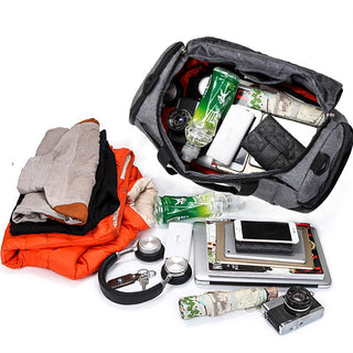 Scione Men Travel Bag Large Capacity Hand Luggage Travel ALODIA STORE