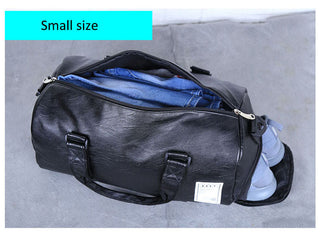 Travel Bag Carry on Luggage Duffel Bags Large PU Leather Tote Belt Weekend Crossbody Bag Overnight Solid sac de voyage XA88WC ALODIA STORE