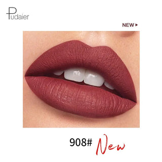Pudaier Matte Liquid Lipstick Waterproof Professional Makeup Full Portable Lip Glaze for Make Up Tint Lip Gloss Mini Cosmetic ALODIA STORE