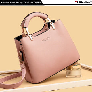 Fashion Hand Bags for Women Famous Brand Leather Shoulder Bag Ladies Purses and Handbags Luxury Handbags Women Bags Designer Sac ALODIA STORE