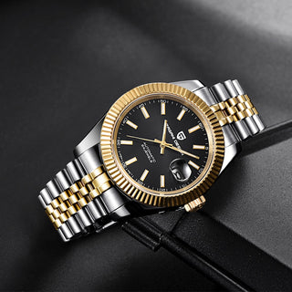 PAGANI DESIGN Luxury Men Watch Stainless Steel Waterproof Mechanical Watch Fashion Sports Watch Men Automatic Watch relogio ALODIA STORE