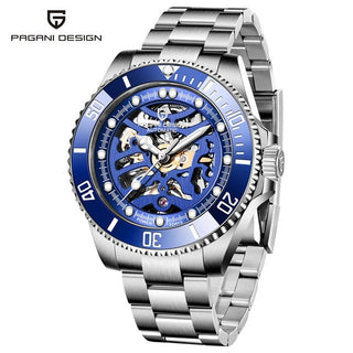 PAGANI DESIGN Stainless Steel Waterproof Mechanical Watch Top Brand Sapphire Glass Automatic Watch Luxury Business Men Watch ALODIA STORE