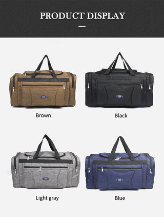 Large travel bags 70cm sport Duffle Bags Female Overnight Carry on Luggage bags men Waterproof Oxford Weekend bags sac de Sport ALODIA STORE