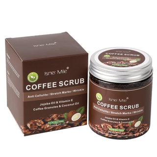 Coffee Scrub Body Scrub Exfoliators Cream Facial Dead Sea Salt For Whitening Moisturizing Anti Cellulite Treatment Acne ALODIA STORE