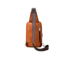 JEEP BULUO Brand Fashion Sling Bags High Quality Men Bags Split Leather Large Size Shoulder Crossbody Bag For Young Man ALODIA STORE