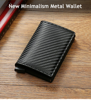 Leather Bank Card Wallet ALODIA STORE