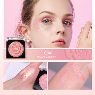 MENOW B705 10-Color Petal Blush Monochrome Blush on ALODIA STORE
