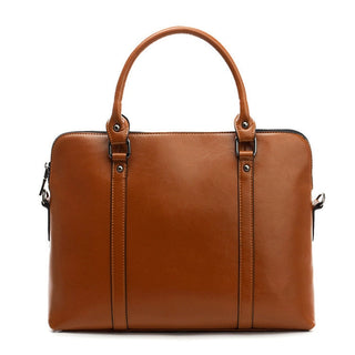 New Genuine Leather Briefcase For Woman Laptop Computer Bag Women's Handbags Office Ladies Shoulder Messenger Bags Bolso Hombre ALODIA STORE
