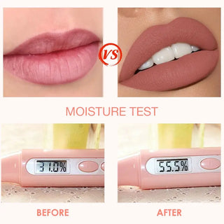 O.TWO.O Liquid Lipstick Matte Lip Gloss Cosmetic Lightweight Lip Glaze Long Lasting Lip Tint  Waterproof 12 Color Lips Makeup ALODIA STORE