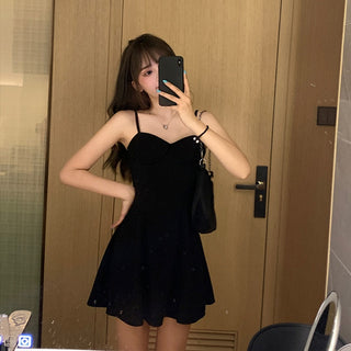 Elegant Party Dress Women Long Sleeve Sweet Empire High Street Mini Dress Gothic Y2k Dress ALODIA STORE