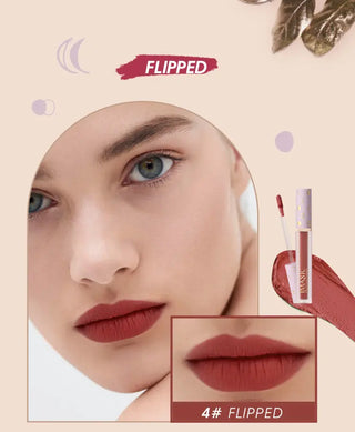 IMAGIC New12-Color Liquid Lipstick Matte Makeup Lips Silky-Smooth Long-Lasting Gloss High Pigment Lip&Cheek Waterproof Lip Mud ALODIA STORE