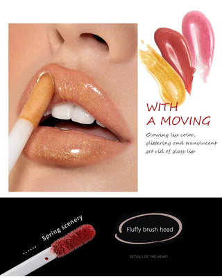Pudaier 16 Colors Hydrating Lipstick For Lips Makeup Waterproof  Lipsticks Satin Glitter Lip Glaze Professional Lip Gloss ALODIA STORE