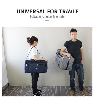 Large travel bags 70cm sport Duffle Bags Female Overnight Carry on Luggage bags men Waterproof Oxford Weekend bags sac de Sport ALODIA STORE