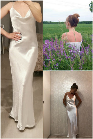 JULISSA MO Sexy Spaghetti Strap Backless Summer Dress Women Satin Lace Up Trumpet Long Dress Elegant Bodycon Party Dresses 2023 ALODIA STORE