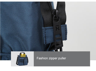 Headphone Hole Waterproof Crossbody Bag Nylon Travel ALODIA STORE