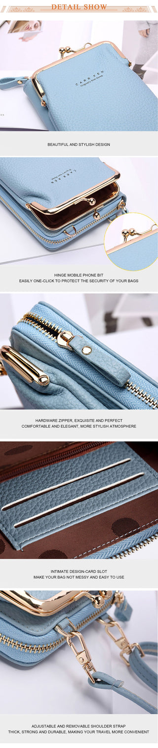 Geestock Women Crossbody Phone Bag wallet for Lady ALODIA STORE