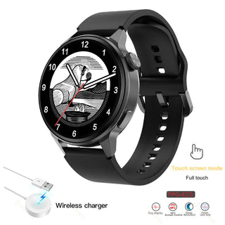 New 390*390 HD Screen NFC Smart Watch Men Bluetooth Call Sport GPS Track Watch Custom Dial Heart Rate ECG PPG Smartwatch For Men ALODIA STORE