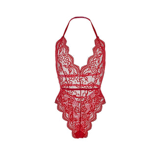 Sexy Plus size Women lingerie Lace See-through Erotic Underwear lingerie sheer bodysuit Sleepwear Exotic intimate sexy lingerie ALODIA STORE
