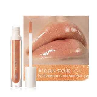 FOCALLURE Lipgloss Last High Shine Glow Plumpling Not-sticky Liquid Moisturizer Lip Balm Waterproof Lip Tint Makeup ALODIA STORE