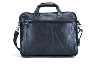 Large Men Leather Handbgs Male Genuine Leather Business Travel Brifcases Bag Men's 15.6 Inch Laptop Shoulder Bag Business A4 Bag ALODIA STORE