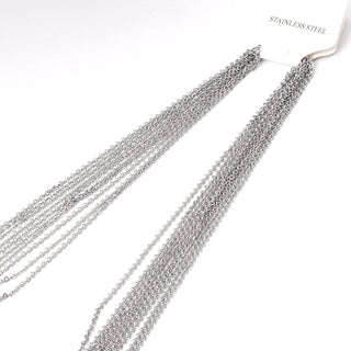 LUXUKISSKIDS Stainless Steel Necklace Chains Woman 10pcs/lot Bulk Wholesale DIY Rolo 2mm Chain No Fade Choker For Jewelry Making ALODIA STORE