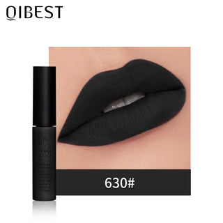 QIBEST Matte Lip Gloss Lip Makeup 34 Colors Velet Nude Waterproof Lipgloss Matte Lipstick Liquid Lipstick Long lasting Lip Tint ALODIA STORE