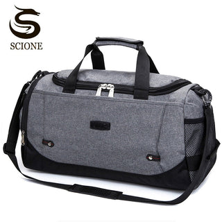 Scione Men Travel Bag Large Capacity Hand Luggage Travel ALODIA STORE