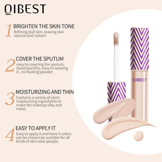 QIBEST Face Concealer Cream Full Cover Makeup ALODIA STORE