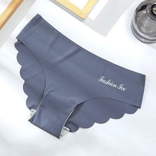 Panties For Women Seamless Panty Set Solid Invisible Underwear Sexy Low Waist Briefs Women's Underpants Lingerie Dropship 3 Pcs ALODIA STORE