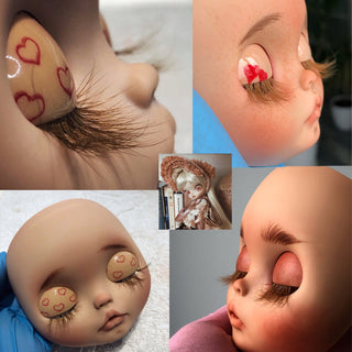 New color 3D mink lashes extension ALODIA STORE