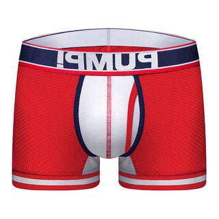 Lingeries Cotton Patchwork Low waist Sexy Men Underwear Boxer Shorts New Trunks Mens Boxershorts Underware Boxers Funny ALODIA STORE