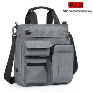Headphone Hole Waterproof Crossbody Bag Nylon Travel ALODIA STORE