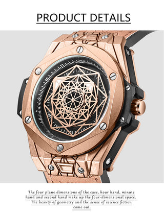 men watch Brand ONOLA Luxury fashion unique sport 2021 new leather quartz watch men relogio masculino ALODIA STORE
