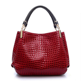 Ladies Hand Top-handle Bags for Women 2019 PU Leather Designer Handbags High Quality Women Shoulder Bag Black Bolsa Feminina Sac ALODIA STORE