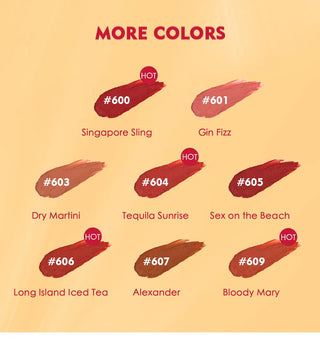 QIBEST Lip Gloss 8 Colors Nude Matte Chocolate Lipstick Waterproof Long Lasting Women Red Lip Tint Velvet Lip Glaze Cosmetics ALODIA STORE