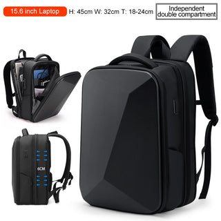 Fenruien Brand Laptop Backpack Anti-theft Waterproof School Backpacks USB Charging Men Business Travel Bag Backpack New Design ALODIA STORE