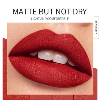 Pudaier Matte Liquid Lipstick Waterproof Professional Makeup Full Portable Lip Glaze for Make Up Tint Lip Gloss Mini Cosmetic ALODIA STORE