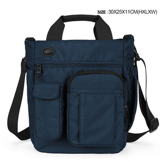 Headphone Hole Waterproof Crossbody Bag Nylon Travel ALODIA STORE