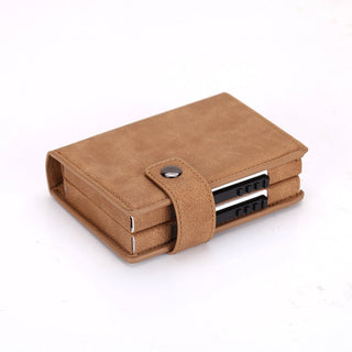 Pu Leather Double Metal ID ALODIA STORE