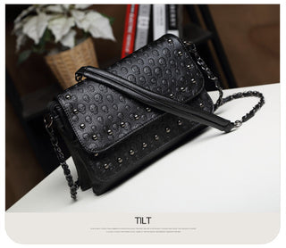 JIEROTYX England Style Skull Women Crossbody bag ALODIA STORE