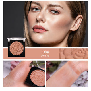 MENOW B705 10-Color Petal Blush Monochrome Blush on ALODIA STORE