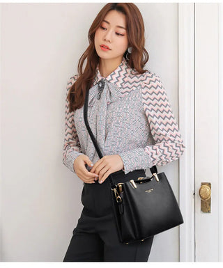 Fashion Hand Bags for Women Famous Brand Leather Shoulder Bag Ladies Purses and Handbags Luxury Handbags Women Bags Designer Sac ALODIA STORE