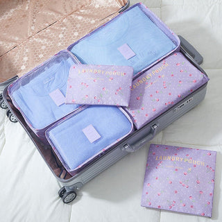 RUPUTIN 6Pcs/set Baggage Travel Organizer Bags waterproof ALODIA STORE