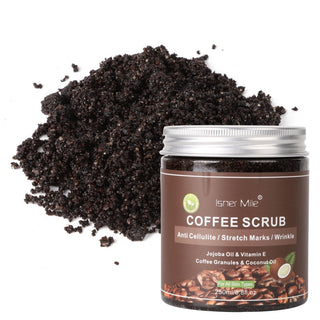 Coffee Scrub Body Scrub Exfoliators Cream Facial Dead Sea Salt For Whitening Moisturizing Anti Cellulite Treatment Acne ALODIA STORE